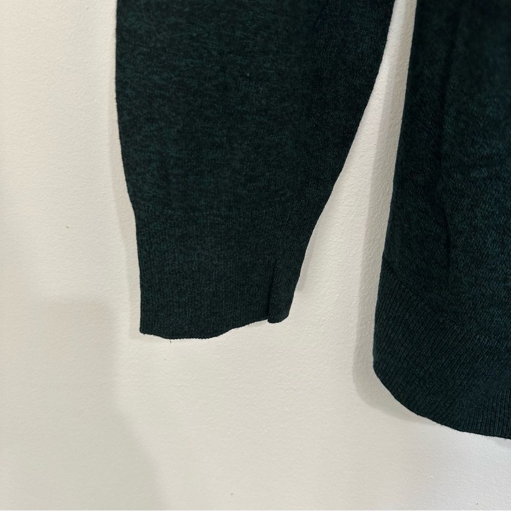 Old Navy Heathered Green Knit Button Front Classic Women’s Cardigan size 2X Plus - Picture 3 of 6